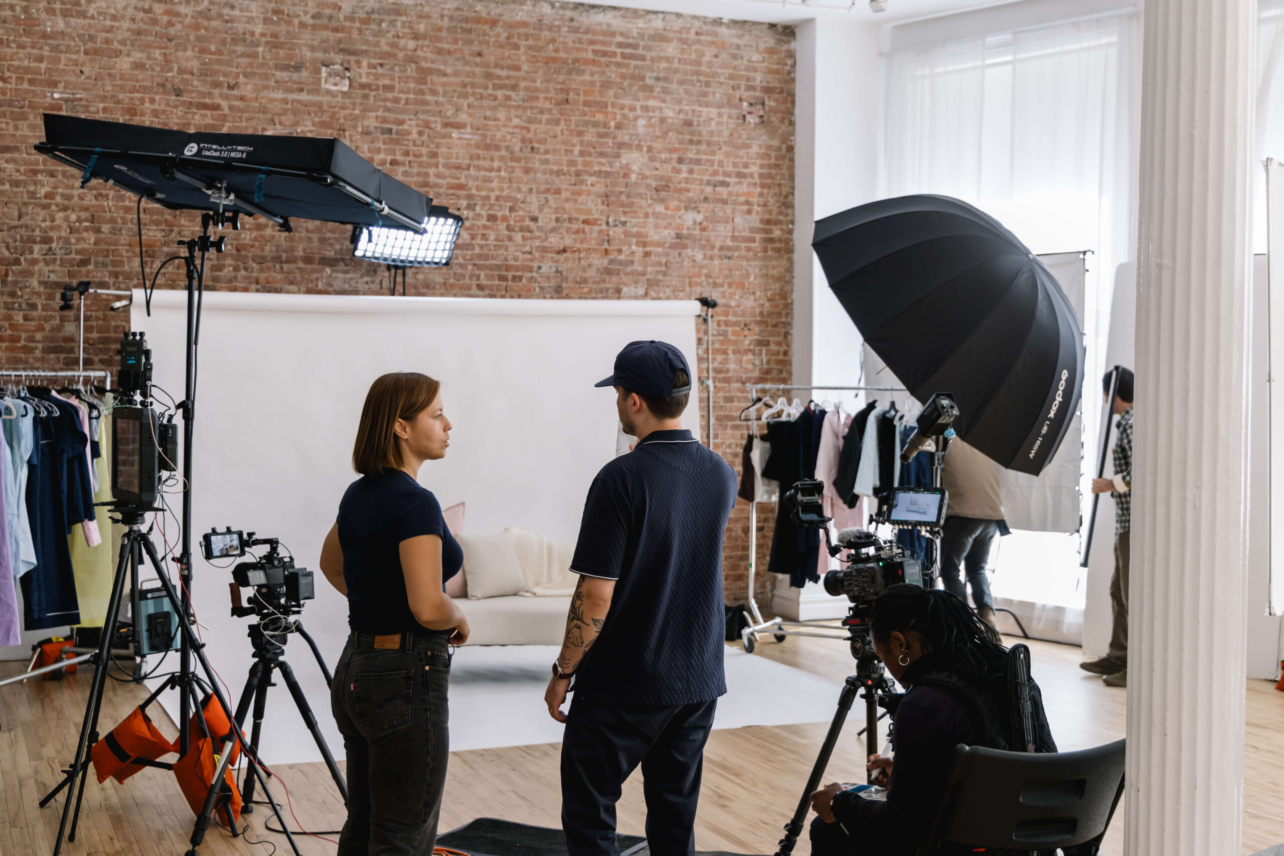 Crew on Set